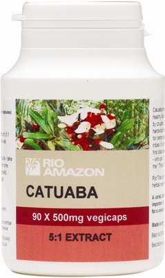 Catuaba Extract 5:1 Extract 90 Vegicaps