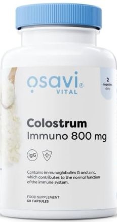 Colostrum Immuno (Colostrum PLUS ZINC) 800 mg (per 2 capsules) - 60 capsules